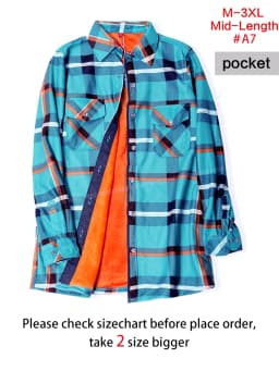 Velvet Thicken Warm Women's Plaid Shirt Female Long Sleeve Tops M-4XL Winter Fleece Casual Blouse Autumn Clothes T17506X