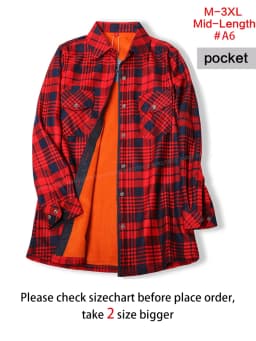 Velvet Thicken Warm Women's Plaid Shirt Female Long Sleeve Tops M-4XL Winter Fleece Casual Blouse Autumn Clothes T17506X