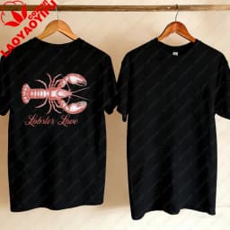 Lobster Love Tee Fisherman T-Shirt New England Fisherman Aesthetic TShirt Coastal Vibes Apparel Beach Retro Tshirt Y2k Tops Tee