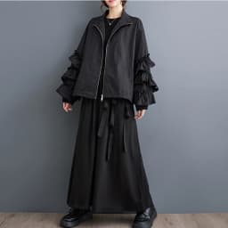 Black Solid Color Ruched Oversize Jacket Women's Casual Loose All Match Fashion Stand Collar Vintage Coat Spring Autumn 2026