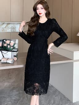 Summer White Lace Hook Flower Hollow Midi Dress Women Fashion Chic Luxury Party Evening Dress 2026 Korean Vintage Festival Dress