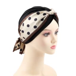 2023 New Removable Ribbon Turban Caps for Women Stretchy Headband Headscarf Bonnet Female Head Wraps Caps Hair Accessories