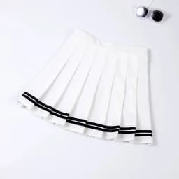 Korean Style Sexy Skirt Pleated Tennis Womens Athletic Golf Sport Outfits Workout Running Mini Harajuku Skirt