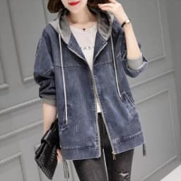 Denim Jacket Women's Spring and Autumn Fashion 2022 Spring New Korean Version Casual Short Small Baseball Uniform Top Clothes W5