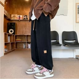 NEW Women Trousers New Winter High Waist Casual Thermal Thicken Fleece Trousers Stretch Fleece Big-size Ankle-length Harem Pants