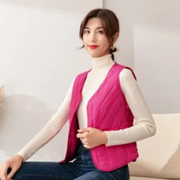 5XL Oversize Down Waistcoat Coat Autumn Winter Women Light White Duck Down Vest Jacket Ladies Sleeveless Warm Parkas Short Tank