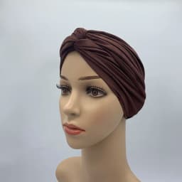 Suede Head Scarf for Women Muslim Cross Twist Hijab Cap Female Turban Africa Wrap Turbante Bonnet Islamic Clothing Accessories