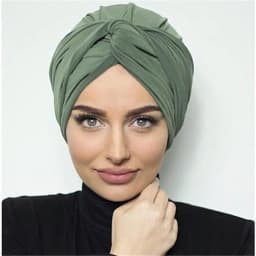Suede Head Scarf for Women Muslim Cross Twist Hijab Cap Female Turban Africa Wrap Turbante Bonnet Islamic Clothing Accessories