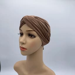 Suede Head Scarf for Women Muslim Cross Twist Hijab Cap Female Turban Africa Wrap Turbante Bonnet Islamic Clothing Accessories