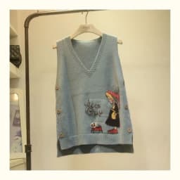 New Knit Sweaters Vest Winter Jacket Women Sleeveless Vests Coats Korean Fashion Loose Pullover V-neck 2022
