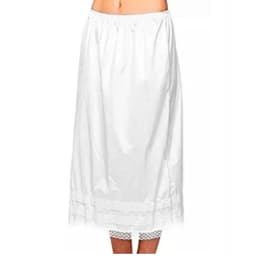 Lace Underskirt for Womens Petticoat Under Dress Long Skirt Safety Skirt Oversize Female Fashion Casual Clothes