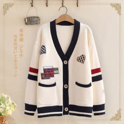 2023 Autumn Winter Knit Sweater and Cardigans Women Button Up Loose Knit Cardigans Pink Jumpers Winter Sweater Coat Femme