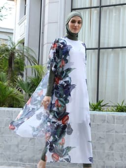 3/4PCS Islamic Swimwear with Shawl Beach Wear Muslim Swimming Suit for Women Modest Long Sleeves Full Cover Burkini Swimsuit