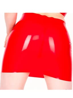 Wet Look PVC Skirts Shiny PU Leather Pencil Skirt Jupe Femme Tights Package Hip Micro Mini Faldas Hot Sexy Clubwear Gonna Saias