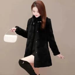 2023 Autumn Winter New Fur Coat Female Mid length Korean Version Slim Fit Women's Imitation Mink Fleece Coat Women's Danish Mink