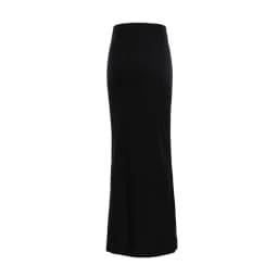 Fashion For Women Black Long Skirts High Waist Slim Seamless Elegant Ladies Gown Casual Summer 2024 New Female Maxi Skirts