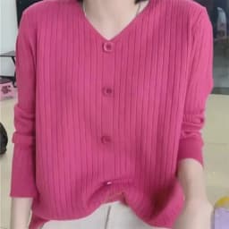 2025 NEW Spring Women Sweater 5XL Large Size Loose V-Neck Pullover Korean Elegant Knitted Sweater Female All-Match Solid Sweater