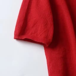 KEYANKETIAN 2024 New Launch Women's Red Short Sleeve Knit Top Summer American Retro Basic O-Neck Slim Light Sweater Crop Top