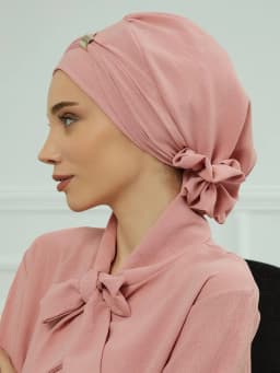 Muslim Solid Instant Turban Hat Hijab Women Caps Islamic Bandana Bonnet Fashion