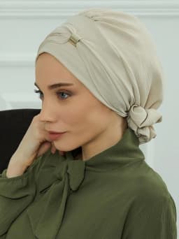 Muslim Solid Instant Turban Hat Hijab Women Caps Islamic Bandana Bonnet Fashion
