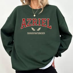 Acotar Azriel Shadowsinger Sweatshirt Bat Boys Wings Fan Club Women's Hoodie Book Reader Pullover Stretwear Womans Clothing
