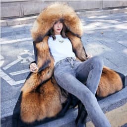 Women Cotton coat Winter Jacket Female thick warm Parkas hooded Outwear large sizeInner liner removable fur over knee Overcoat