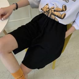 Women Shorts Summer Elastic Waist Korean Style Short High Waist Pants Fitness Running Shorts Harajuku Loose Casual Large Sports