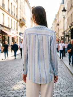 New Spring Office Ladies Shirts Fashion Printed Women's Blouses France Style Tops Blusas Mujer