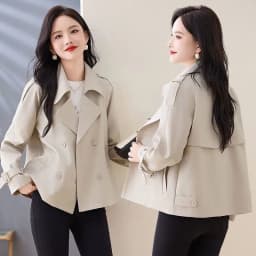 High End Suit Jacket For Petite Women 2026 Spring And Autumn New Casual Top Temperament Thin Windbreaker