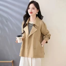 High End Suit Jacket For Petite Women 2026 Spring And Autumn New Casual Top Temperament Thin Windbreaker