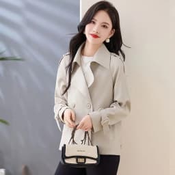 High End Suit Jacket For Petite Women 2026 Spring And Autumn New Casual Top Temperament Thin Windbreaker