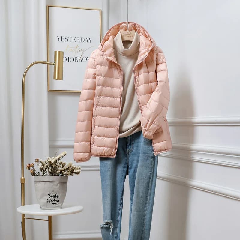 NewBang 8XL 7XL Plus Size Ultra Light Down Jacket Women Autumn Winter Warm Coat Lightweight Warm Jackets Female Hooded Parka