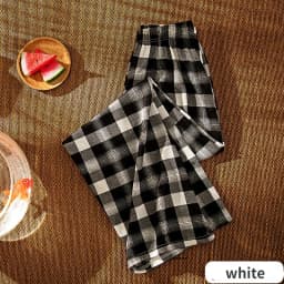 New Vintage Plaid Women Pants High Waist Wide Leg Straight Pant Loose Casual Female Trousers Wide Leg Pant Fashion Streetwear