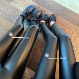 2025 Sexy Gloss Matte Leather Leggings Women High Waist Tight PU Pants New Fitness Push Up Legging Outwear