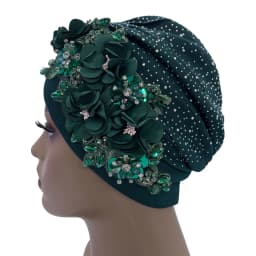 2024 Luxury Rhinestone Turban Cap for Women Afrcian Geles Headtie Ready Nigeria Auto Gele Female Head Wraps Bonnet Turbante