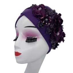2024 Luxury Rhinestone Turban Cap for Women Afrcian Geles Headtie Ready Nigeria Auto Gele Female Head Wraps Bonnet Turbante