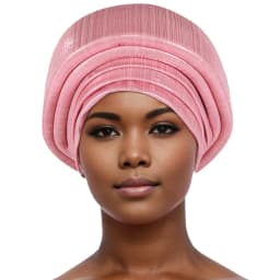 Shining Women's Turban Cap Multilayer African Head Wraps Headtie Female Wedding Party Headpiece Daily Headscarf