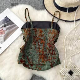 Sexy Print Jacquard Tube Top Chic Strapless Crop Top Fashion Sleeveless Camis Autumn Women Tank Top
