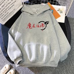 Anime Mo Dao Zu Shi Cosplay Hoodie Wei WuXian Lan WangJi Hoody Women Long Sleeve Casual Streetwear ChenQingLing Sweatshirt Tops
