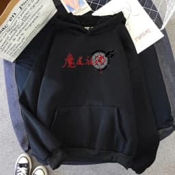 Anime Mo Dao Zu Shi Cosplay Hoodie Wei WuXian Lan WangJi Hoody Women Long Sleeve Casual Streetwear ChenQingLing Sweatshirt Tops