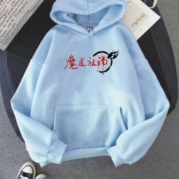 Anime Mo Dao Zu Shi Cosplay Hoodie Wei WuXian Lan WangJi Hoody Women Long Sleeve Casual Streetwear ChenQingLing Sweatshirt Tops