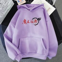 Anime Mo Dao Zu Shi Cosplay Hoodie Wei WuXian Lan WangJi Hoody Women Long Sleeve Casual Streetwear ChenQingLing Sweatshirt Tops