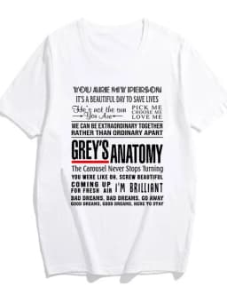 Grey's Anatomy Shirt Greys Anatomy Quotes T-shirt You Are My Person Shirt It's A Beautiful Day To Save Lives Shirt Graphic Tee