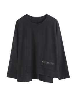 Amax luluE 2025 Spring Korean Women Fashion Tops Loose Tee Shirts Ladies Classic Vintage Casual O Neck Solid Punk Cotton Clothes