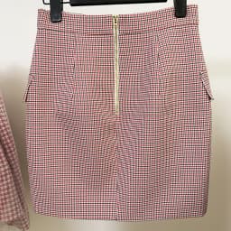 HIGH STREET Newest 2026 Fashion Designer Skirt Women's Lion Buttons Houndstooth Mini Skirt