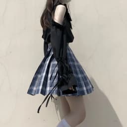 2025 New Japanese Chiffon Shirts Women Lolita Doll Collar Long-Sleeved White Shirt Female Off-shoulder Tops