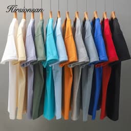 Hirsionsan Basic T Shirt Women 100% Cotton Short Sleeve Men's Tshirts Female Soft Jumper Female Summer Cusual O NeckTees