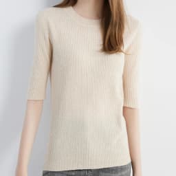 Women's Sweater Knitwears Tops 100% Pure Wool O-neck Short Sleeve Sweaters Pullover Jumper Knit Women Clothes Korean Fashion y2k