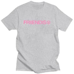 Soft Taehyung Fri(end)s T-shirts Letter Graphic Printing Korean Style Tee-shirt Short Sleeve Grunge Clothes Cotton High Quality