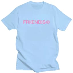 Soft Taehyung Fri(end)s T-shirts Letter Graphic Printing Korean Style Tee-shirt Short Sleeve Grunge Clothes Cotton High Quality